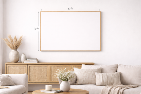 Large Landscape Canvas Print 3x4 ft