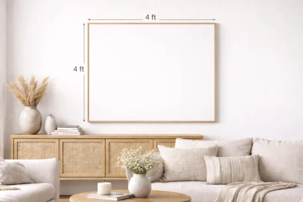 Large Square Canvas Wall Art