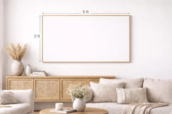 Large Canvas Wall Frame