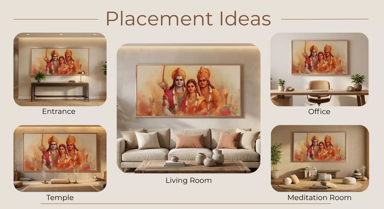 Rams Darbar Artwork Placement Ideas