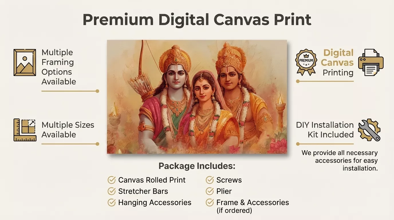Rama Darbar Ecommerce Infographic Layout