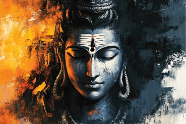 Lord Shiva Canvas Wall Art