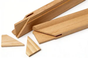 कैनवास के लिए प्रीमियम लकड़ी के स्ट्रेचर बार