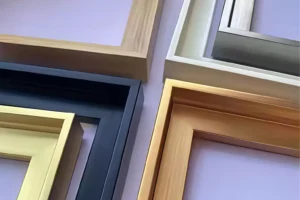 Premium Canvas Floating Frame Colors – Luxurious Wooden Photo Frame Styles for Canvas Wall Art