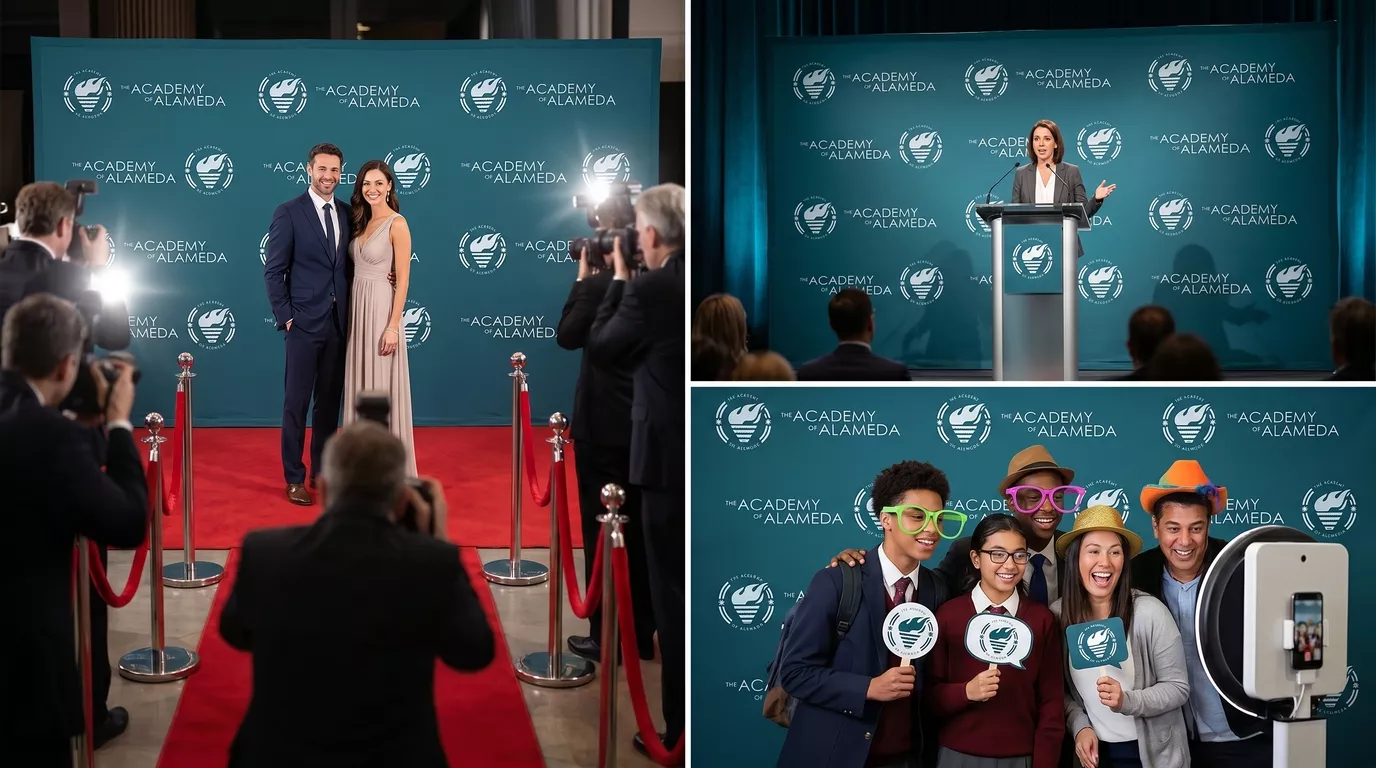 Custom Backdrop Banner Occasions