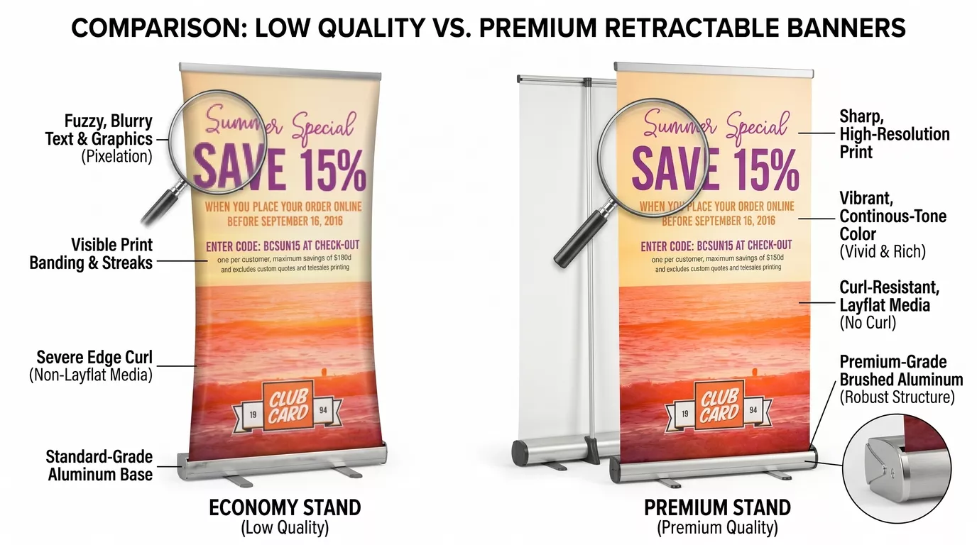 Roll-Up Banner Stand Comparison
