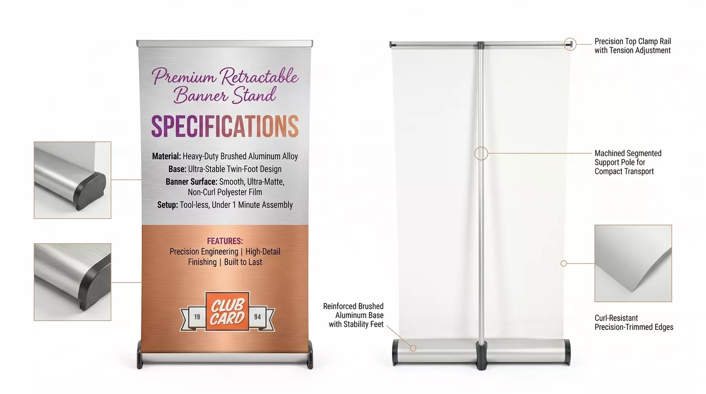 Roll-Up Banner Stand Specification
