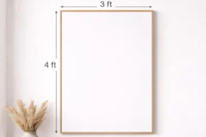 लंबवत कैनवास दीवार कला