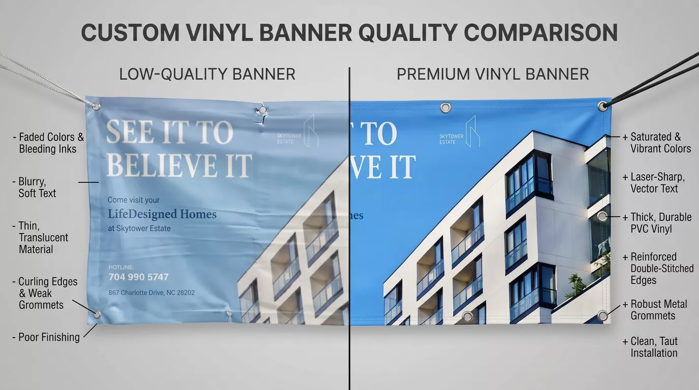 Vinyl Banner Comparision