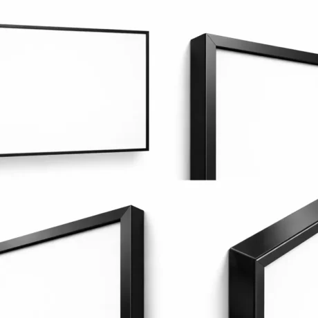 Premium Black Floating Frame