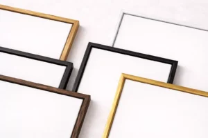 प्रीमियम लकड़ी का फ्लोटिंग फ्रेम