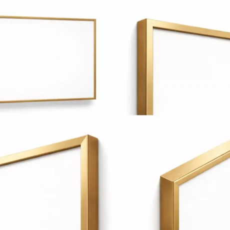 Premium Gold Floating Frame