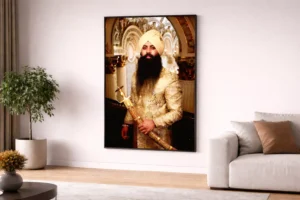 लकड़ी का पोर्ट्रेट फ़्रेम