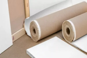 कलाकारों के लिए कॉटन कैनवास रोल