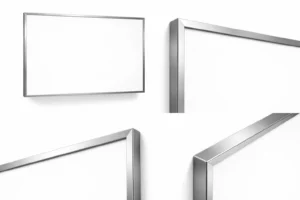 Premium Silver Floating Frame