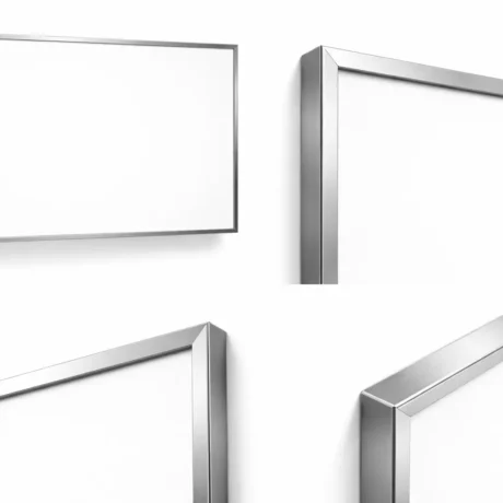 Premium Silver Floating Frame