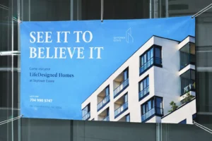 कस्टम विनाइल बैनर