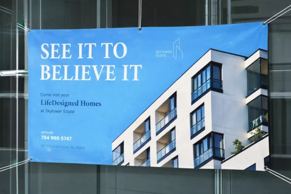 कस्टम विनाइल बैनर