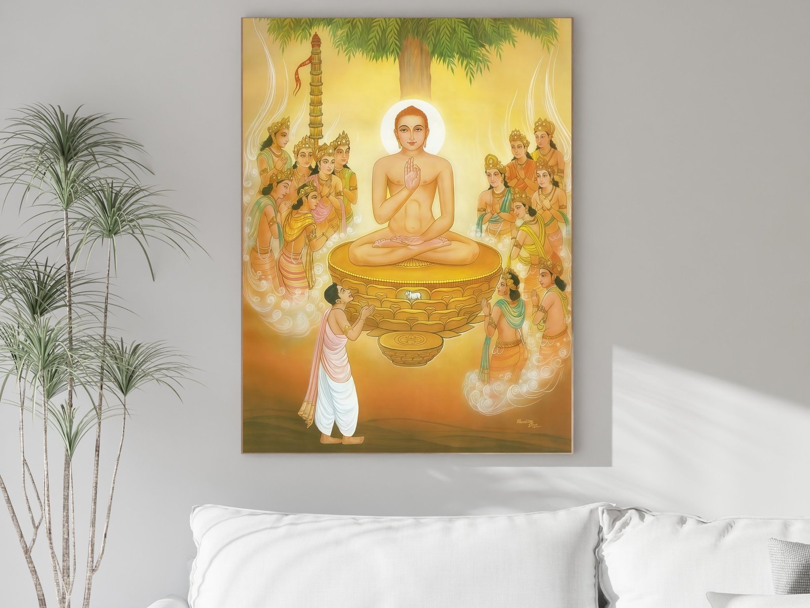 Buddha Art framed canvas wall art