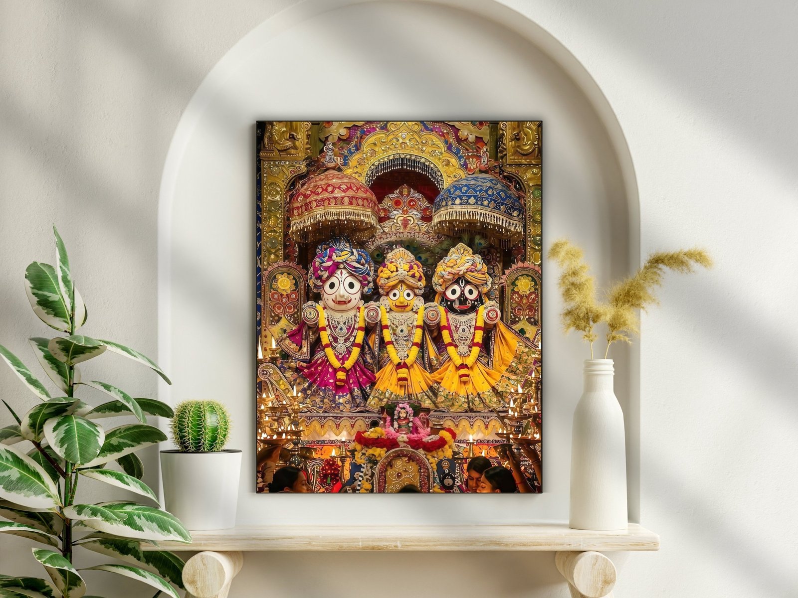 Jagannath Art framed canvas wall art