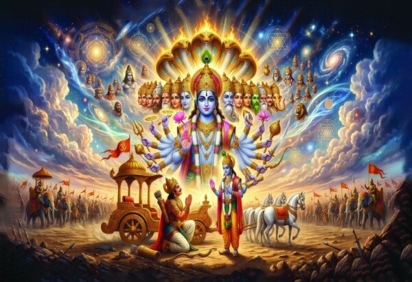 vishvarupa gita vision canvas wall art