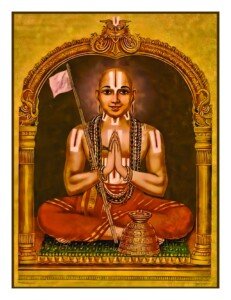 Hindu Saint Portrait Canvas Wall Art 3x4 Feet – Floating Frame – Premium Digital Canvas Print – Living Room & गृह आध्यात्मिक दीवार सजावट