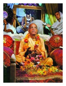 ISKCON Leader Portrait Canvas Wall Art 3x4 Feet – Floating Frame – Premium Digital Canvas Print – Living Room & गृह आध्यात्मिक दीवार सजावट