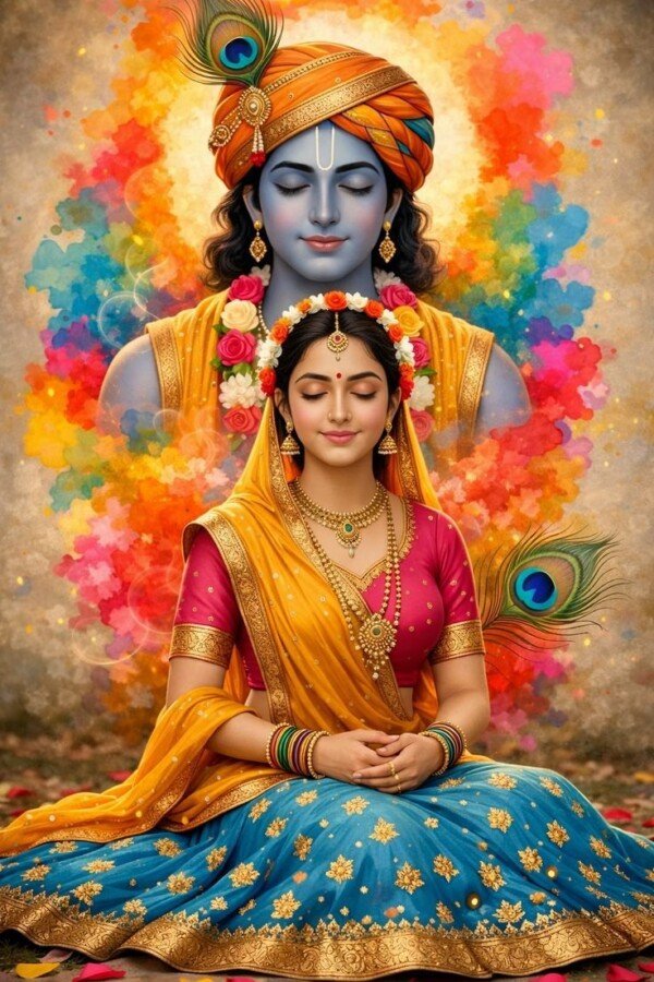 devotion in color mist canvas wall art