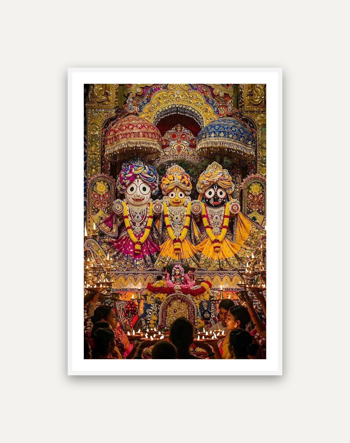 Jagannath Art canvas wall art placement