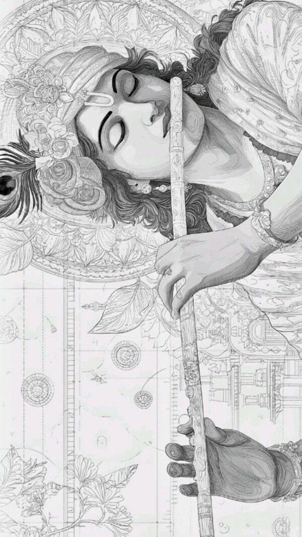 graphite muse sketch canvas wall art
