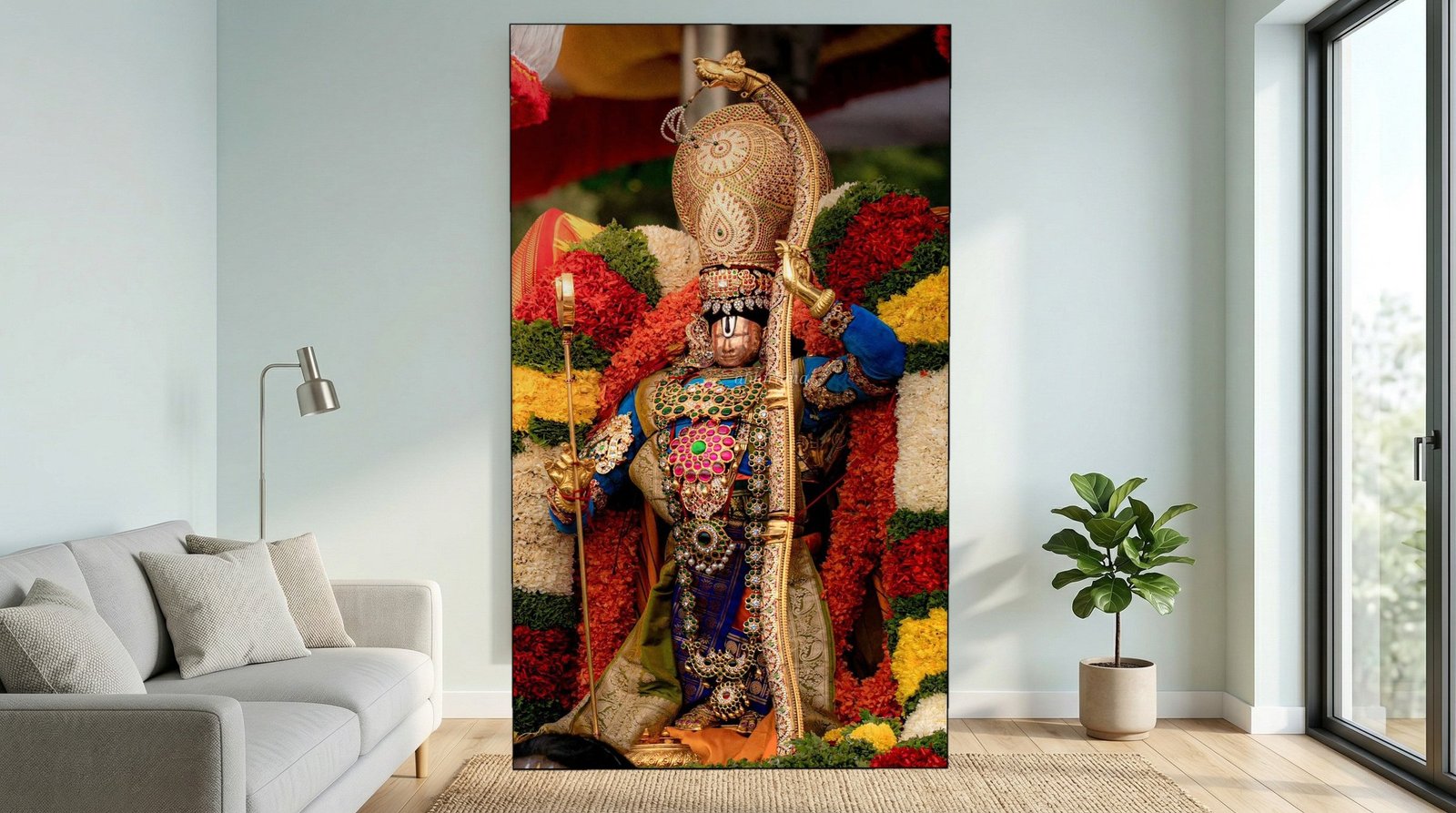 Kodanda Rama Utsavam framed canvas wall art