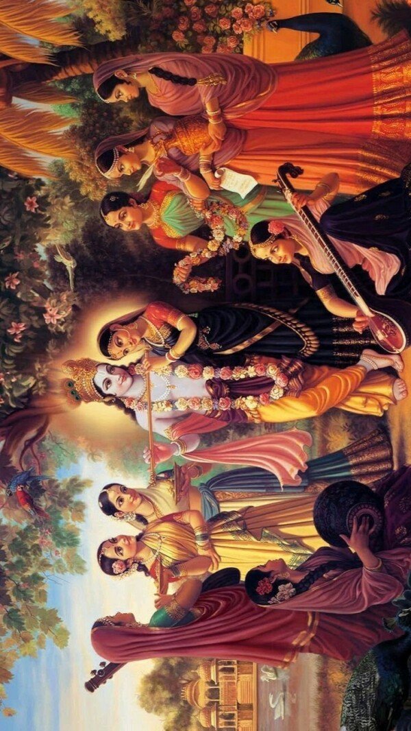 kirtan celebration canvas wall art