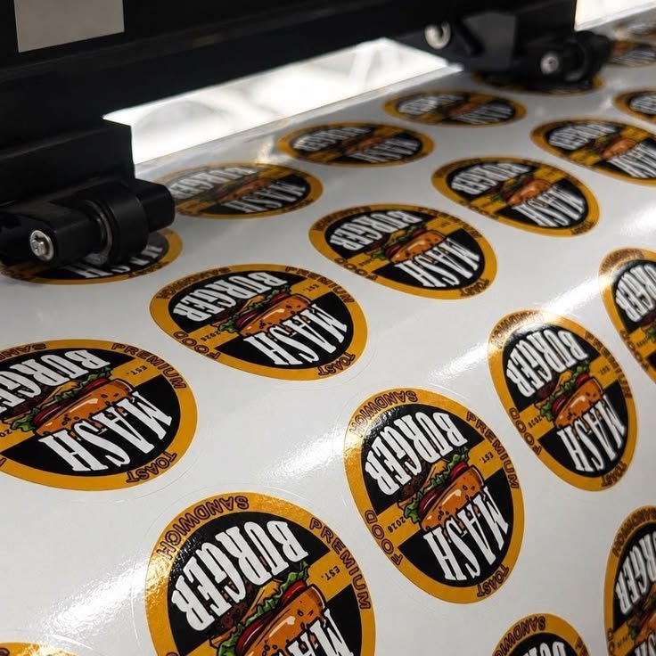 Custom Vinyl Sticker & Label Printing